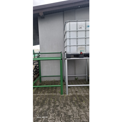Solidna podstawa metalowa / stojak pod zbiornik IBC mauzer 1000l
